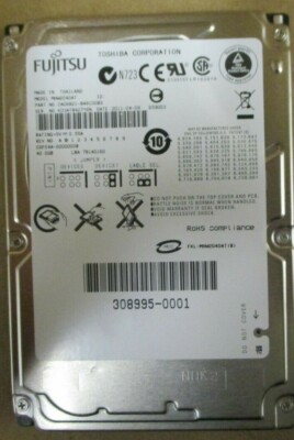 Fujitsu - MHW2040AT / CA06821- 2.5inch, 4200RPM, 40GB Mobile HDD