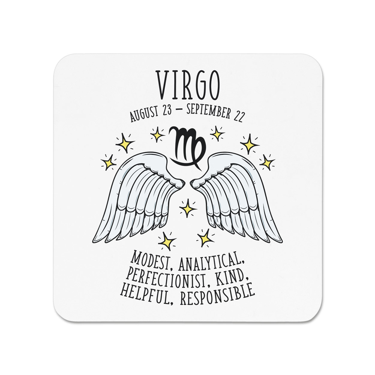 Virgo Horoscope Fridge Magnet - Horoscope Star Sign Astrology Zodiac Birthday