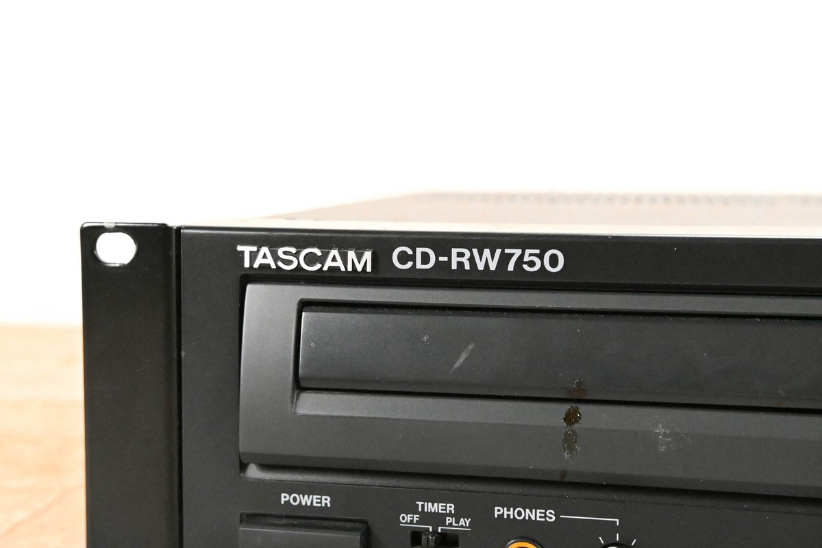 TASCAM CD-RW750 CDデッキ Tascam cd-rw750 Professional CD Player/Recorder | eBay