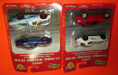 MAISTO 2003 SUNOCO CLASSIC RACING TEAM LIMITED EDITION LEMANS SCCA 2 PACKS