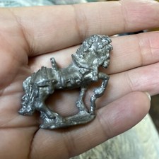 Vtg 1980 HA Miniature Figurine Pewter Medieval Knight Horse