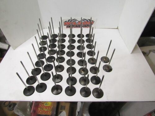 50 DEL WEST TITANIUM INTAKE VALVES 6mm x 2.200 x 6.080 XCELDYNE