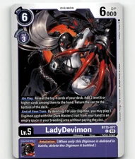 Digimon CCG LadyDevimon BT15-077  - Exceed Apocalypse