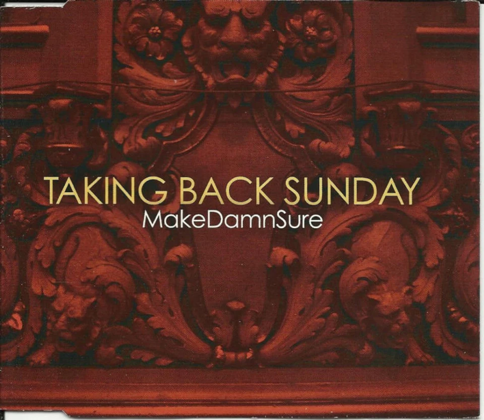 TAKING BACK SUNDAY Make Damn Sure UNRELEASE CD Single - Image 1 of 1