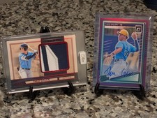 2025 Panini Donruss Optic Rated Prospects Purple Theo Gillen  Auto /49 + Patch