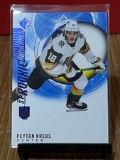2020-21 SP Hockey - Peyton Krebs - Rookie Authentics Blue - 106