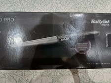 Image of BaByliss Ceramic Curling Wand Pro Iron - Black/Silver