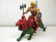He-Man + Battle Cat / Motu Masters Of The Uni...