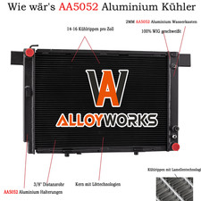 3 Reihig Aluminum K&uuml;hler F&uuml;r 90-02 MERCEDES BENZ SL500 500 SL R129 5.0L 98