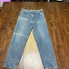 VTG Levi's 550 Relaxed Orange Tab 80s Jeans Fits 33x30 Faded Tapered USA 1986