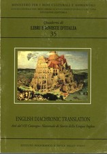 English diachronic translation - Giovanni Iamartino [1998]