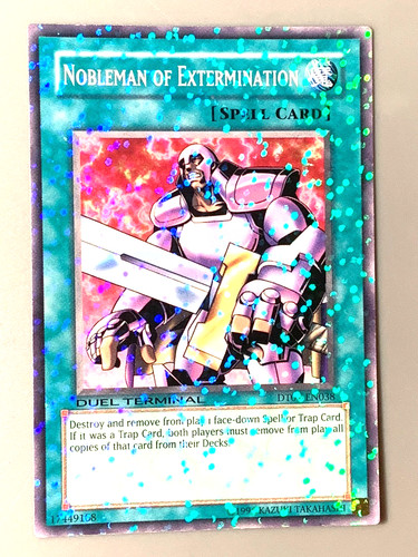 Nobleman of Extermination DT01-EN038 YuGiOh Duel Terminal 1 card