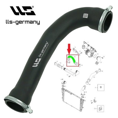 Turboschlauch für OPEL Zafira B Van (A05) 1.9 CDTi 5835896 Ladeluftschlauch