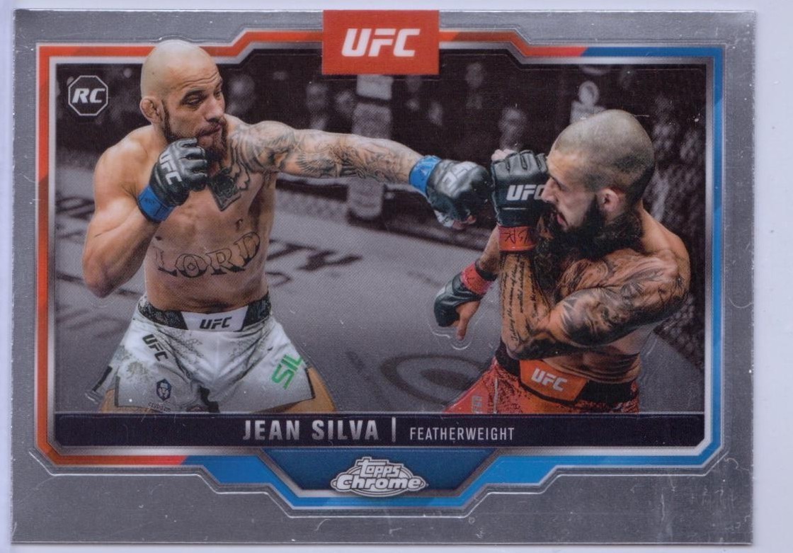 2025 Topps Chrome UFC #56 Jean Silva RC