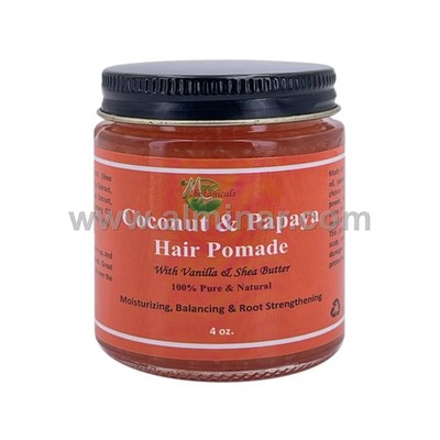 Coconut & Papaya Hair Pomade 4oz by Mine Botanicals