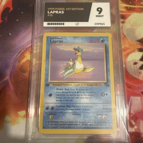 Lapras (1st Edition) graded ACE 9 for sale on eBay