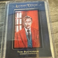 2024 Upper Deck Goodwin Champions Literary Classic Tom Buchanan #LCP-40 Patch