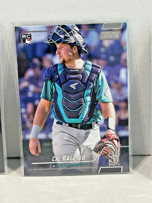 CAL RALEIGH RC 2022 Topps Stadium Club Rookie #255 Seattle Mariners | eBay