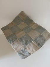 vtg doll quilt handmade 11 1/4  x9  