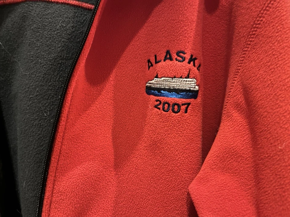 Ultra Club женщин средний красный жакет, Аляска круиз 2007 логотип - Изображение 3 из 4