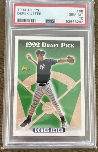 1993 Topps - Derek Jeter #98 (RC) PSA 10