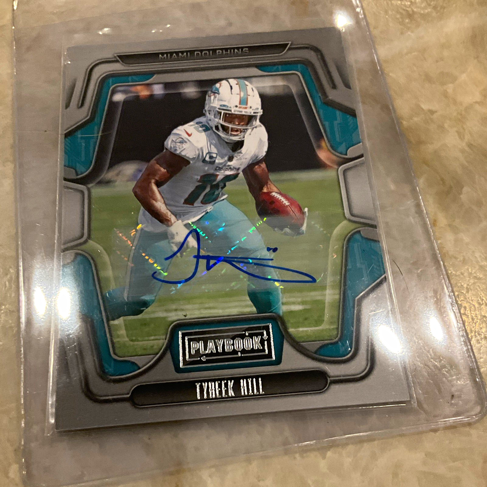 Tyreek Hill #44 2022 Panini Playbook Football Signatures
