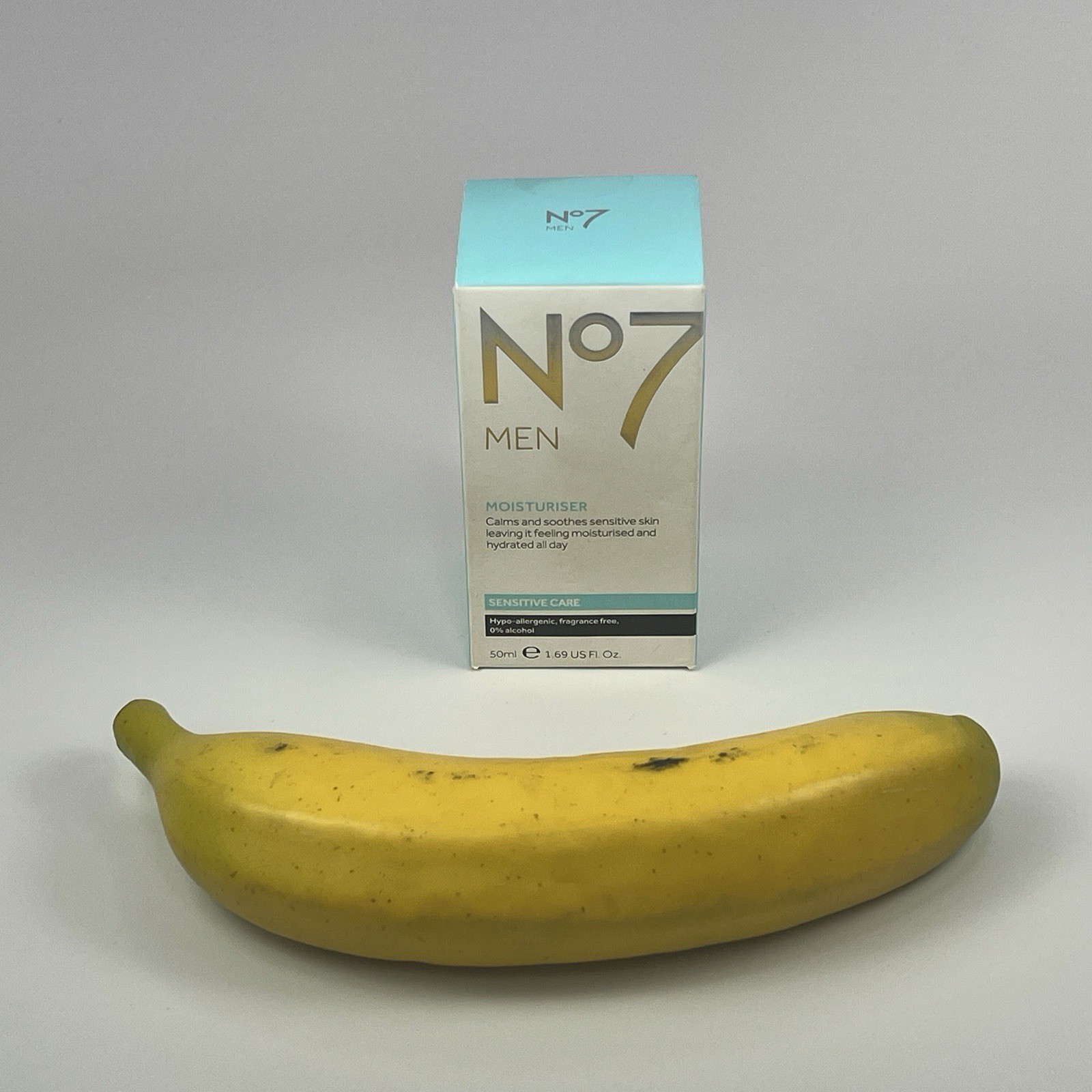 No7 Men's Sensitive Skin Moisturizer, Fragrance Free No 7