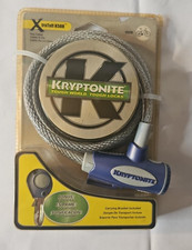 Kryptonite KryptoFlex 650B 5' x 8mm Braided Steel Bicycle Cable Lock w/ 2 Keys