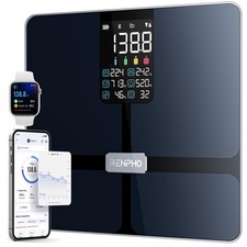 RENPHO Smart Body Weight Scale - 13 Metrics BMI, Body Fat, Muscle Bluetooth