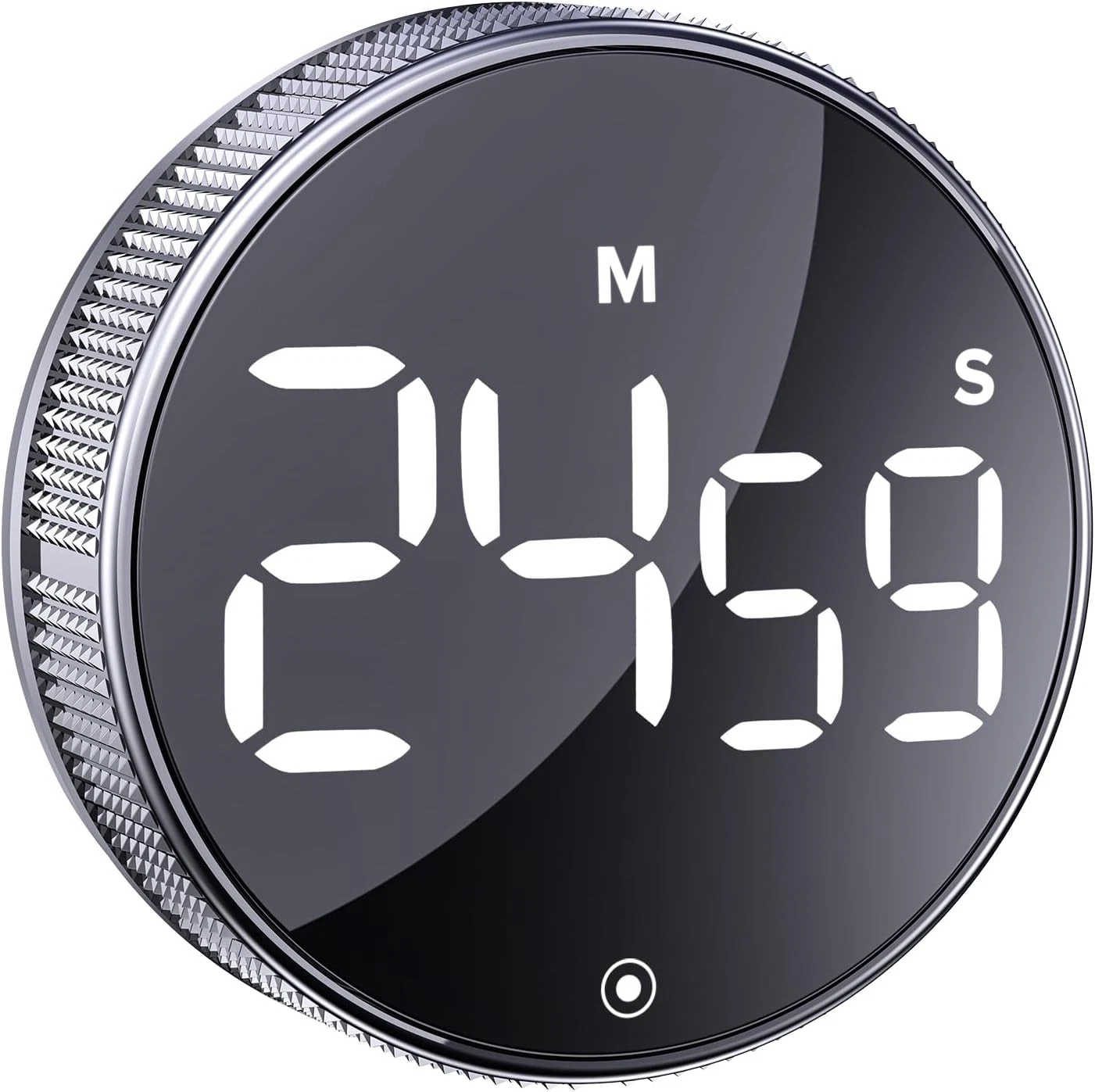 BlueSnail Kitchen Timer with LED Digital Display Smart Efficana for Silvery