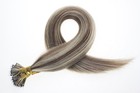 Nano Beads Rings Remy Human Hair Extension Micro Loop Link Balayage 4/613 24in — photo 5