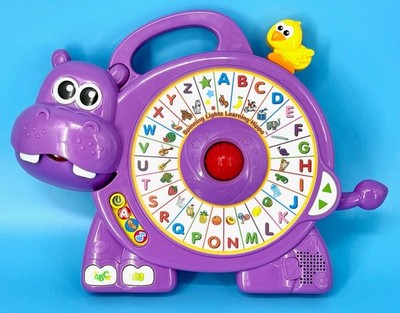 Vtech Purple Spinning Lights Learning Hippo Educational Music Working VIDEO