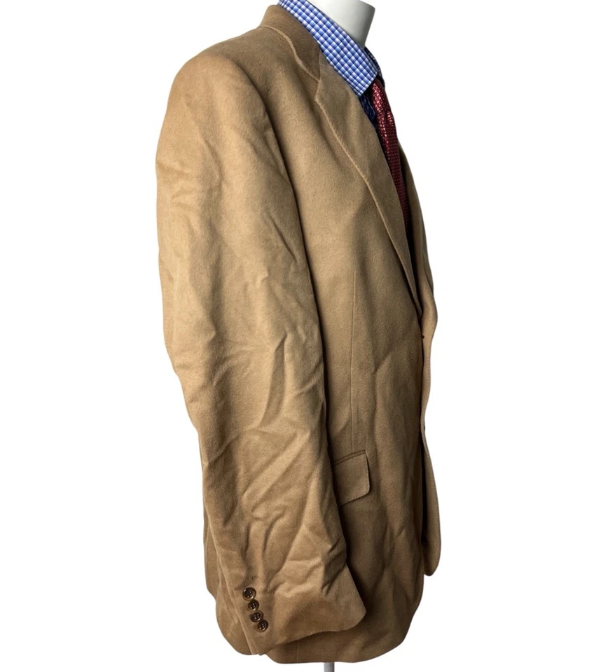 Chaqueta Blazer Hart Schaffner Marx X Loro Piana 100% CACHEMIRA 2 Botones Para Hombre 44L Foto 3 de 4