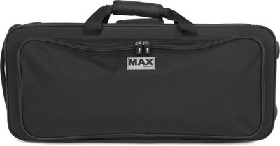 Protec MX304 MAX Rectangular Alto Saxophone Case - Black (2-pack) Bundle