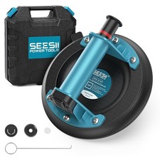 Suction Cups for Glass Lifting: 8" Tile Suction Cup Lifter with Handle and Pump