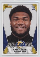 2020 Panini NFL Sticker & Card Collection Cam Akers #98 Rookie RC 0t2. rookie card picture