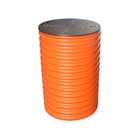 Steigrohr Schachtrohr Wellrohr DN315/0,5m Deckel Kl.A15 Kanalrohr Kanalschacht