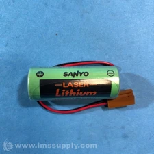 Sanyo CR17450SE-R Battery w/Lead 2 Pin-Tabs Lithium FNIP