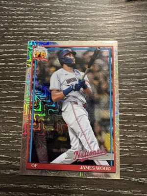 2026 Topps James Wood Mojo Pack Refractor #91C-78 Washington Nationals