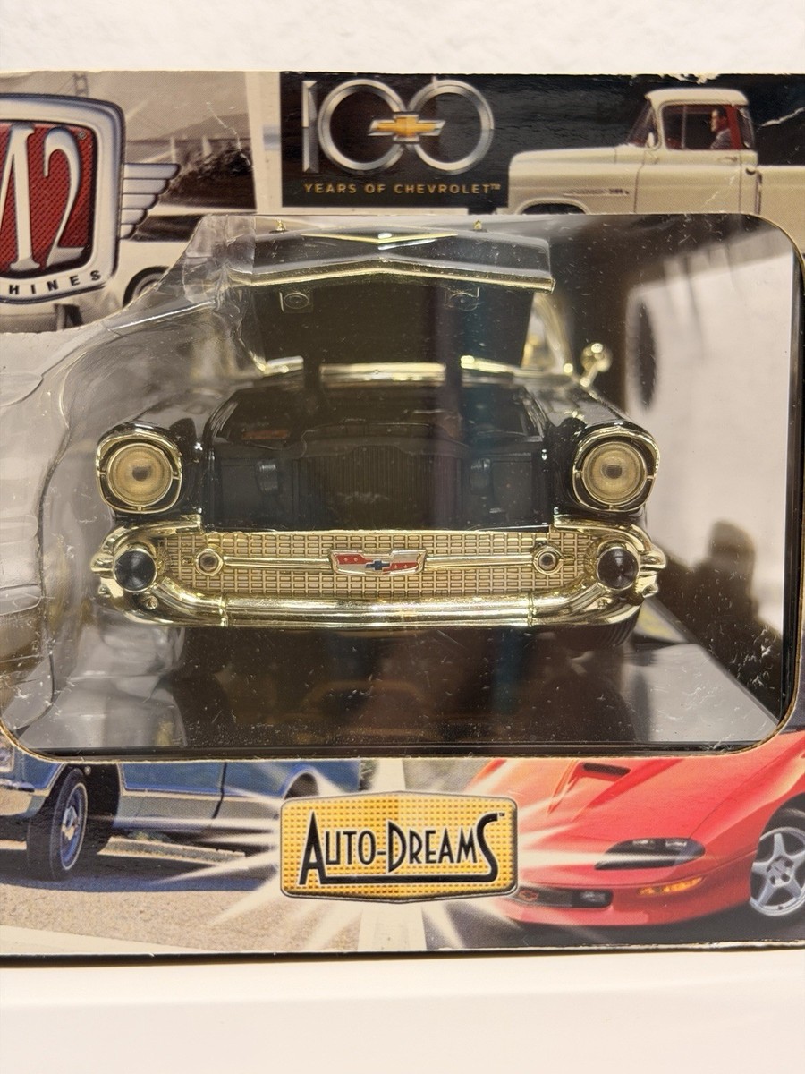 M2 Machines 1957 Chevrolet Bel Air Convertible Gold 100 Years