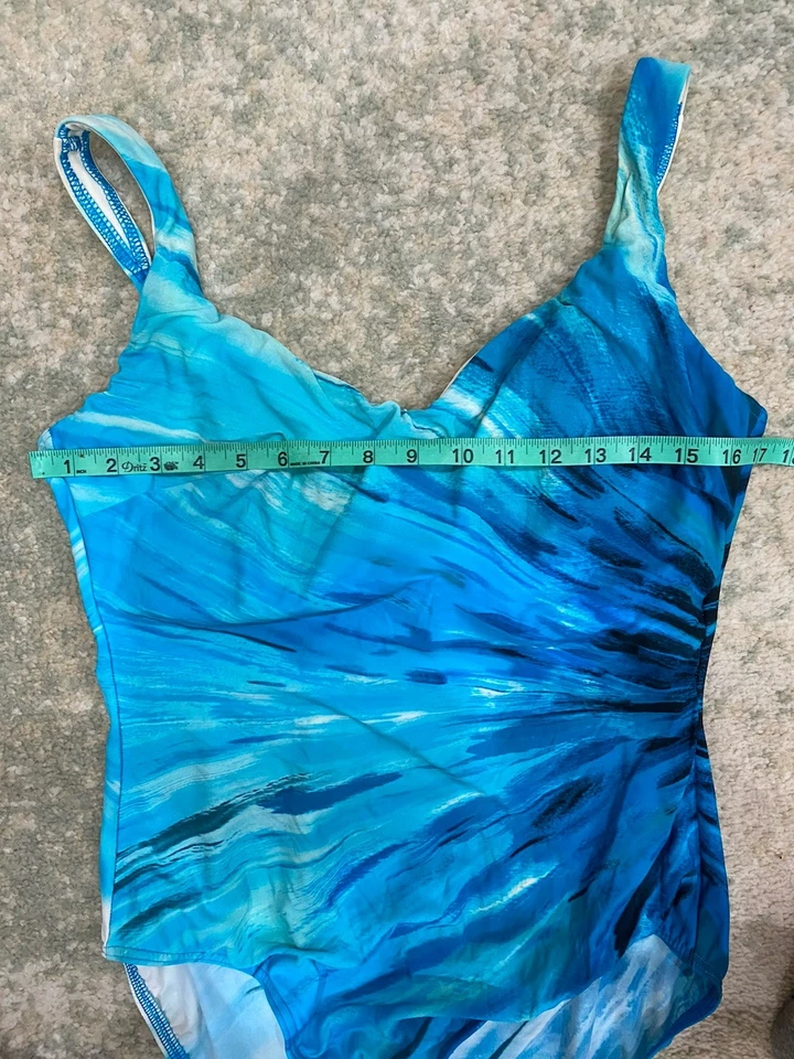 Traje de baño Miraclesuit talla 16 traje de baño Starburst Ocean Dream Oceanus de una pieza Foto 3 de 4
