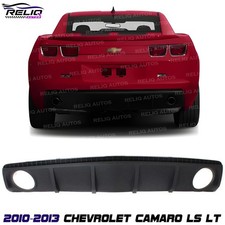 New Rear Bumper Lower Valance Panel Black For 2010-2013 Chevrolet Camaro Ls Lt