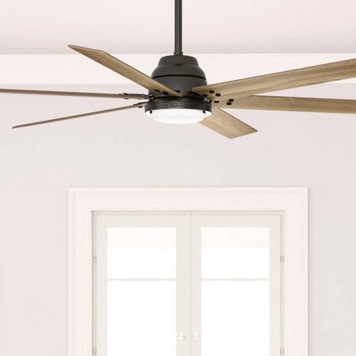 72" Hunter Gravity Noble Bronze LED Smart Ceiling Fan - Picture 1 of 7