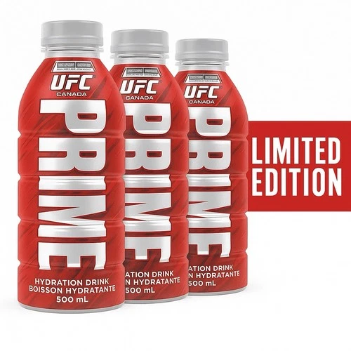 Prime Hydration UFC CANADA international fight week Exclusive Rare