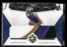 #UP-RB Rashod Bateman 2021 Panini Limited #/50 Unlimited Potential Silver