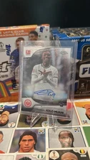 Randal Kolo Muani RC Auto /165 - 23/24 Topps Chrome Bundesliga - Frankfurt