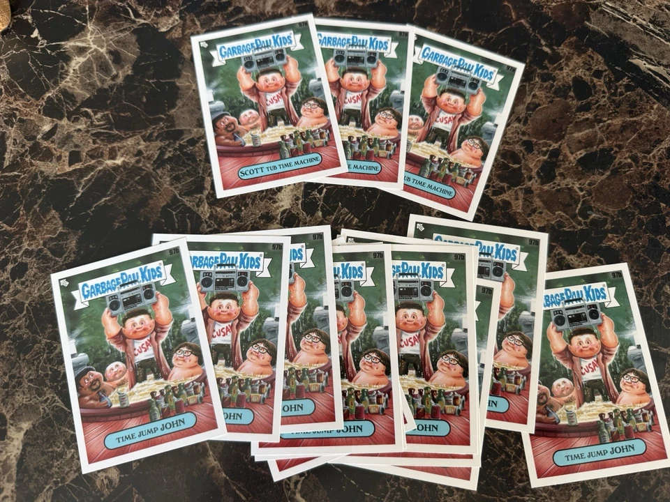 Garbage Pail Kids InterGOOlactic Mayhem TIME JUMP JOHN - CUSACK - 15 Total Cards - Bild 1 von 1