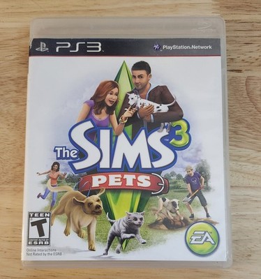 The Sims 3: Pets (Sony PlayStation 3, 2011) Tested and Working - No Manual
