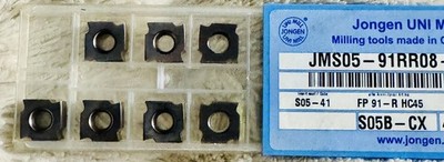 7 St. JONGEN Wendeplatten JMS05-91RR08-HC45 Wendeschneidplatten, CNC Platten 