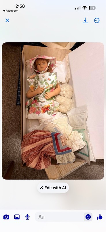 Vintage Marlene by Rotraut Schrott  Great American Doll Company 1988 Gadco 29”
